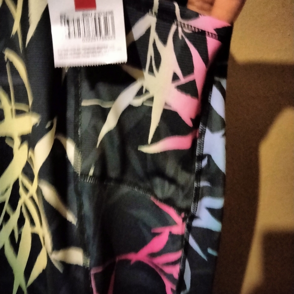 Woman's pro player moisture wicking exercise tights Sz XL - Picture 4 of 9